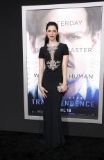 REBECCA HALL at Transcedence Premiere in Los Angeles
