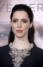 REBECCA HALL at Transcedence Premiere in Los Angeles