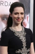 REBECCA HALL at Transcedence Premiere in Los Angeles