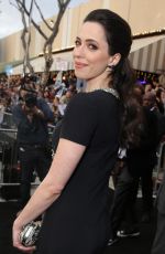 REBECCA HALL at Transcedence Premiere in Los Angeles