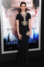 REBECCA HALL at Transcedence Premiere in Los Angeles