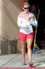 REESE WITHERPSOON in Shorts Leaves a Gym in Brentwood 0904