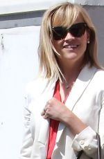 REESE WITHERSPOON Leaves a Church in Santa Monica