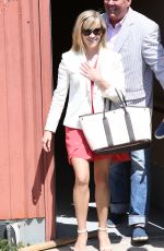 REESE WITHERSPOON Leaves a Church in Santa Monica