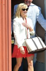 REESE WITHERSPOON Leaves a Church in Santa Monica
