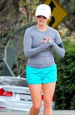 REESE WITHERSPOON Out Jogging in Brentwood 1204