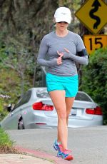 REESE WITHERSPOON Out Jogging in Brentwood 1204