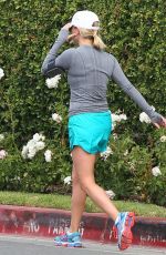 REESE WITHERSPOON Out Jogging in Brentwood 1204
