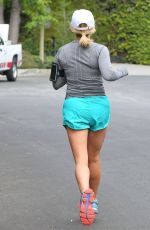 REESE WITHERSPOON Out Jogging in Brentwood 1204