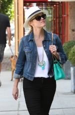 REESE WITHERSPOON Out Shopping at Melrose Place