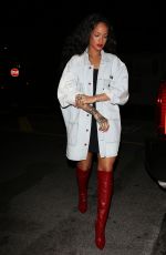 RIHANNA Arrives at Giorgio Baldi Restaurant in Santa Monica