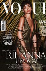RIHANNA in Vogue Magazine, Brasil May 2014 Issue