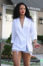RIHANNA Shopping at Petit Tresor in Los Angeles