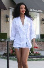 RIHANNA Shopping at Petit Tresor in Los Angeles