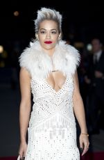 RITA ORA at Glamour of Italian Fashion Private Dinner in London