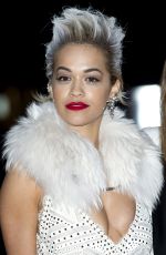RITA ORA at Glamour of Italian Fashion Private Dinner in London
