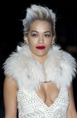 RITA ORA at Glamour of Italian Fashion Private Dinner in London