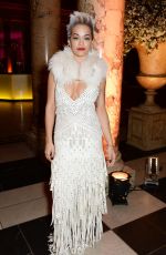 RITA ORA at Glamour of Italian Fashion Private Dinner in London