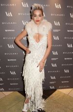 RITA ORA at Glamour of Italian Fashion Private Dinner in London
