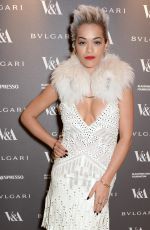 RITA ORA at Glamour of Italian Fashion Private Dinner in London