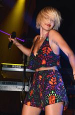 RITA ORA Performs at Private Showcase at the Box in New York