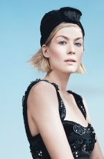 ROSAMUND PIKE in W Magazine, May 2014 Issue