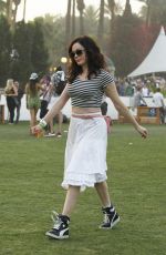 ROSE MCGOWAN at 2014 Coachella Festival