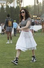 ROSE MCGOWAN at 2014 Coachella Festival