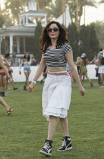 ROSE MCGOWAN at 2014 Coachella Festival