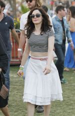 ROSE MCGOWAN at 2014 Coachella Festival