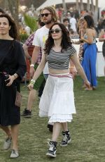 ROSE MCGOWAN at 2014 Coachella Festival