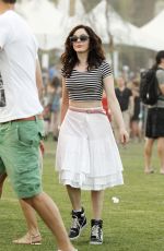 ROSE MCGOWAN at 2014 Coachella Festival