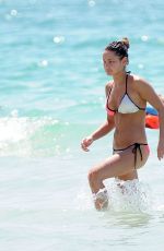SAM and BILLIE FAIERS in Bikini at a Beach in Dubai
