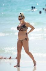 SAM and BILLIE FAIERS in Bikini at a Beach in Dubai
