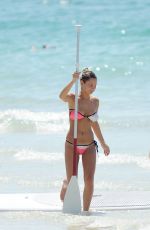 SAM and BILLIE FAIERS in Bikini at a Beach in Dubai