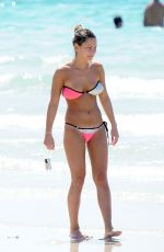 SAM and BILLIE FAIERS in Bikini at a Beach in Dubai