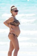 SAM and BILLIE FAIERS in Bikini at a Beach in Dubai