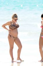 SAM and BILLIE FAIERS in Bikini at a Beach in Dubai