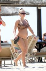 SAM and BILLIE FAIERS in Bikini at a Beach in Dubai