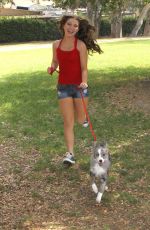 SAMMI HANRATTY in a Park in North Hollywood