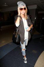 SARAH HYLAND at LAX Airport 2504