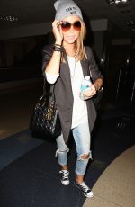 SARAH HYLAND at LAX Airport 2504
