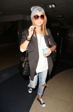 SARAH HYLAND at LAX Airport 2504