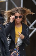 SARAH HYLAND Leaves Her Hotel in New York