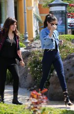 SELENA GOMEZ and Friends Out for Lunch in Calabasas