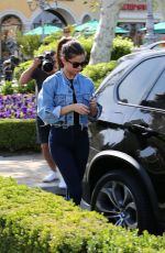 SELENA GOMEZ and Friends Out for Lunch in Calabasas
