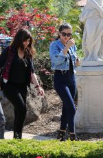 SELENA GOMEZ and Friends Out for Lunch in Calabasas