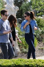 SELENA GOMEZ and Friends Out for Lunch in Calabasas