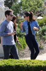 SELENA GOMEZ and Friends Out for Lunch in Calabasas