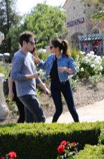 SELENA GOMEZ and Friends Out for Lunch in Calabasas